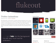 Tablet Screenshot of flukeout.com